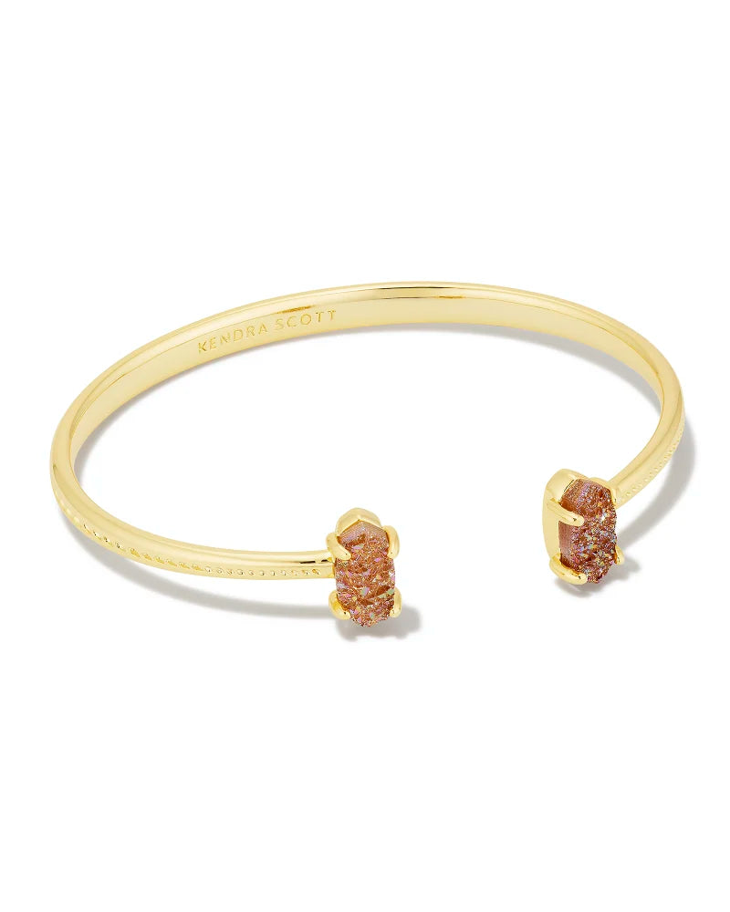 Kendra Scott Grayson Stone Cuff Bracelet for Women | Elegant Beaded Bangle with Genuine Stone | Perfect for Office, Party & Everyday Wear