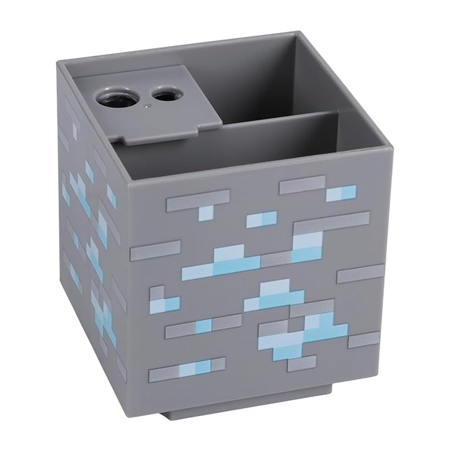 Minecraft Desktop Organizer Set – 4 Modular Blocks for Pencils, Pens & Markers | Customizable Stationery Holder | Gamer Decor & Desk Organization Accessory | Perfect for School, Office & Gaming Setup
