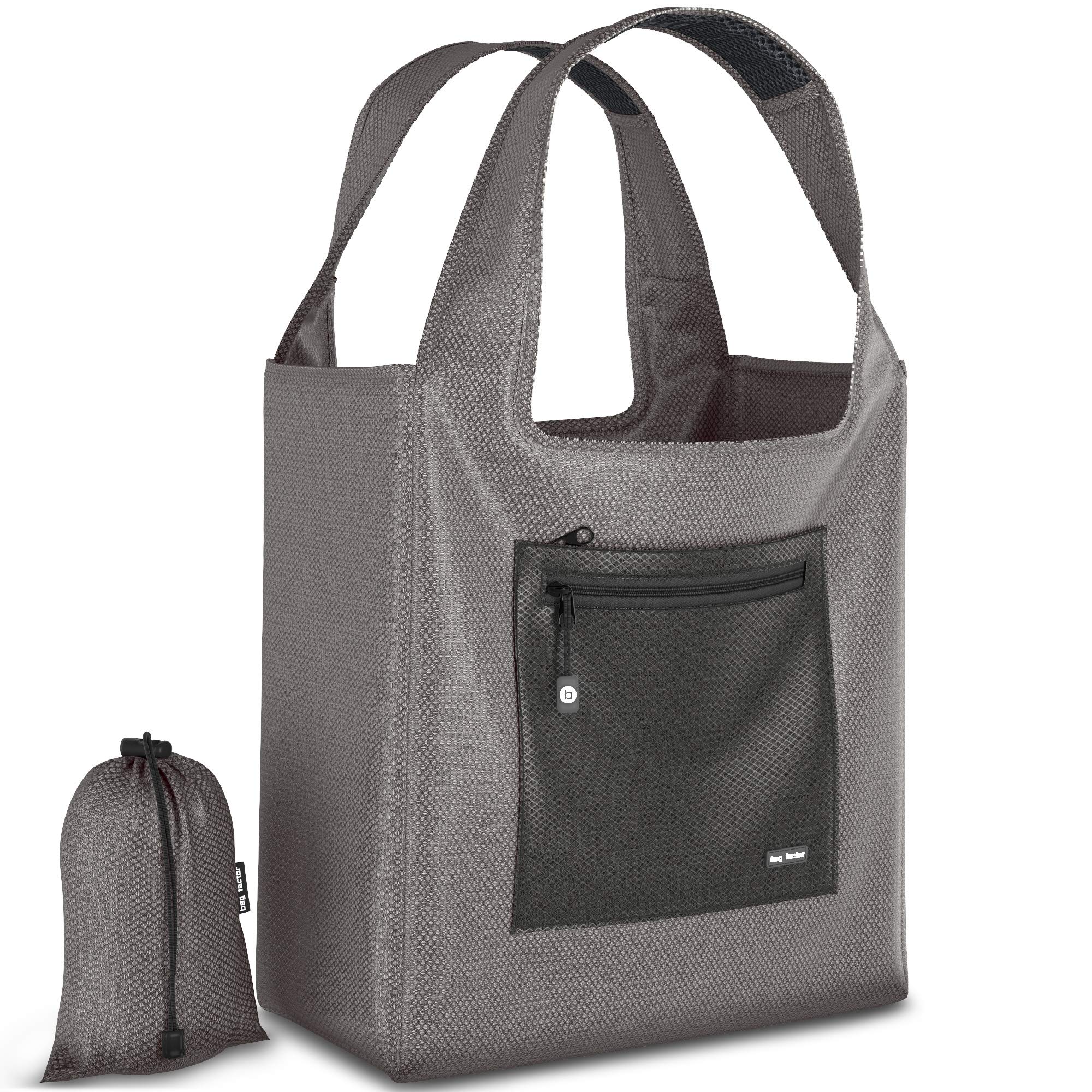 Premium Reusable Grocery Bags - Heavy Duty Foldable Shopping Tote Bags for Groceries, Farmers Market & Travel | Eco-Friendly & Durable