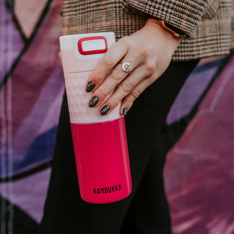 Etna Grip 500ml Non-Slip Water Bottle - Leak Proof & Durable for Gym, Hiking, and Outdoor Activities