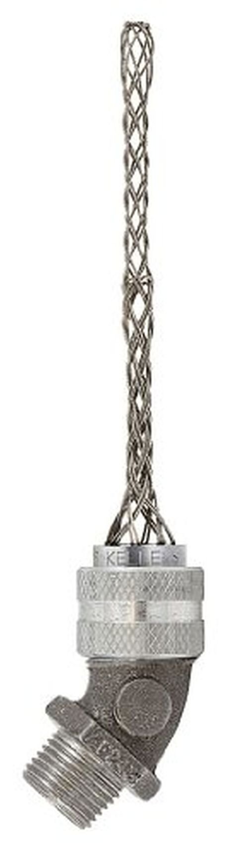 Hubbell 074011021 Deluxe 45 Degree Male Cord Grip - 1/2