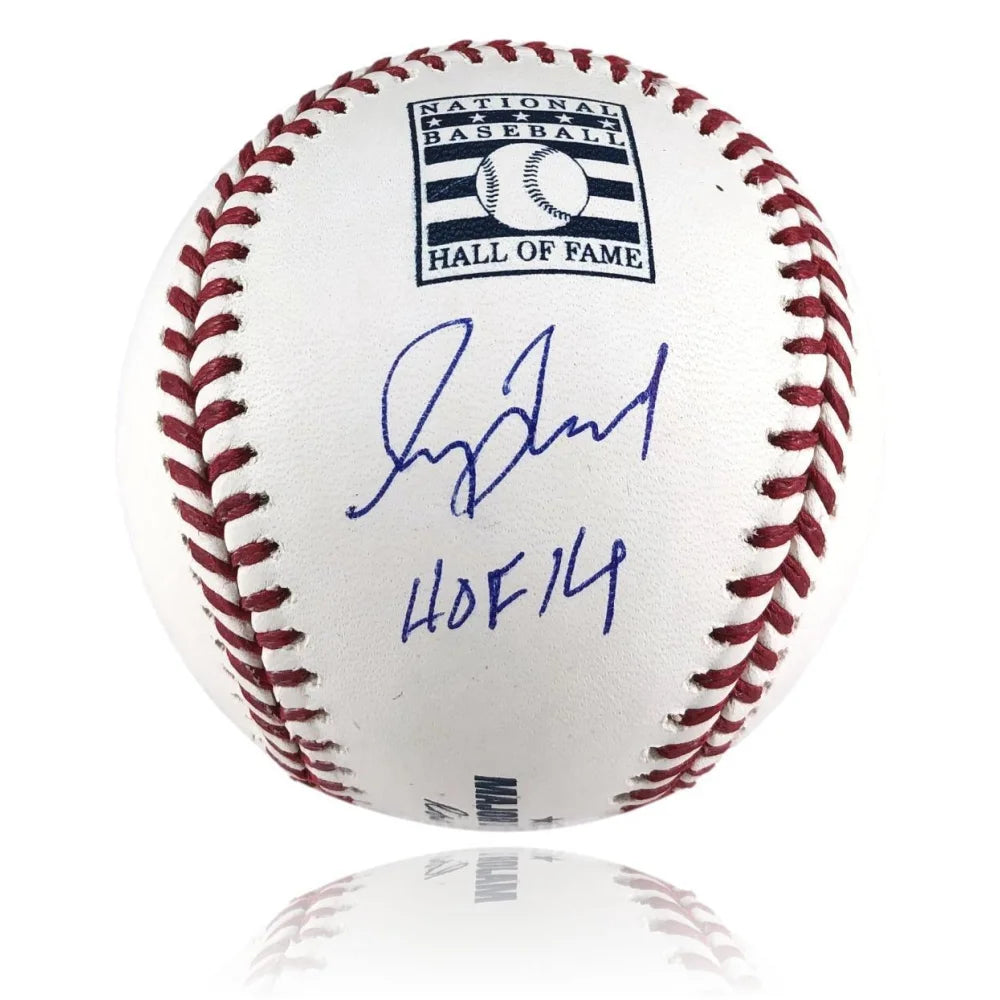 Greg Maddux Autographed Baseball - Hall of Fame 2014 Induction - Official COA - Perfect for Sports Memorabilia Collections & Baseball Fan Gifts