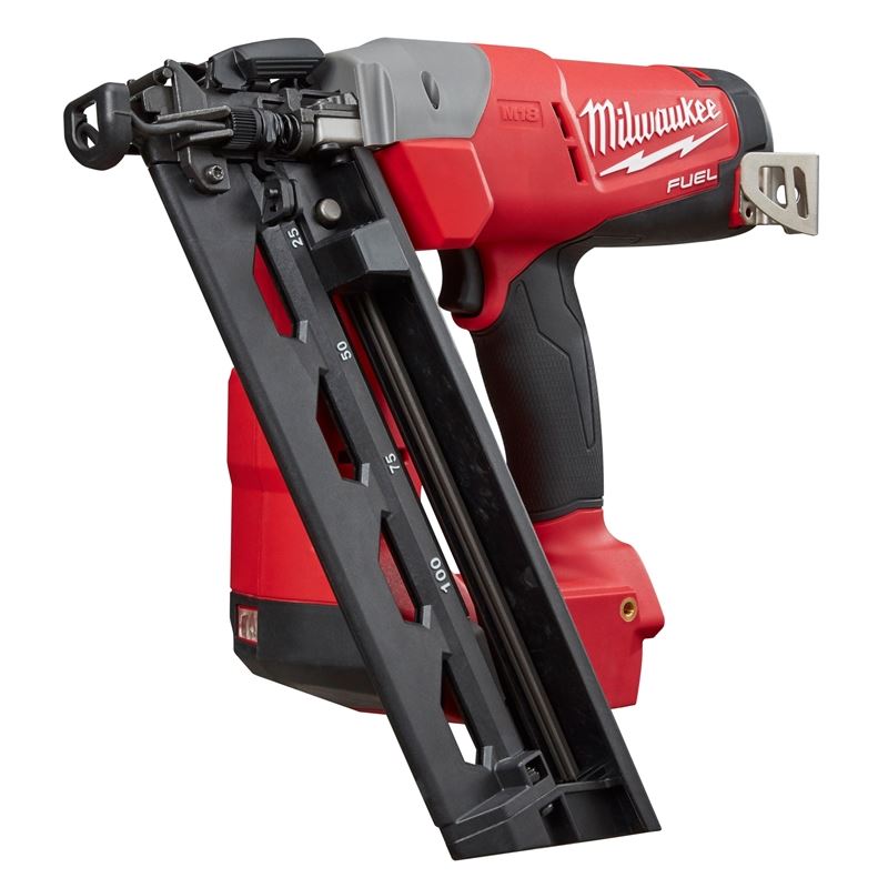 M18 FUEL 18V Brushless Cordless 16 Gauge Angle Finish Nailer (Tool Only) - Perfect for Trim Work, Crown Molding & DIY Home Improvement Projects