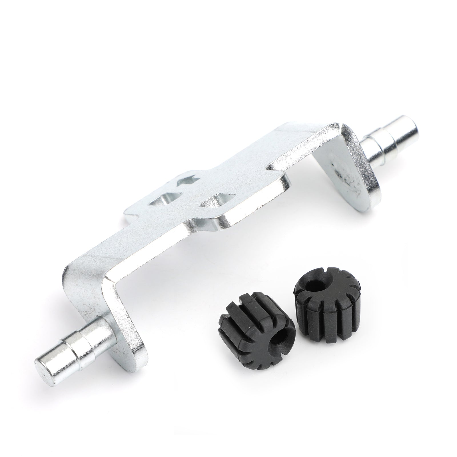 10mm Silver Seat Lowering Kit & Rubber for BMW R1200RT R1200GS LC/ADV (2008-2018) - Universal Fit Motorcycle Accessory for Comfortable Riding & Improved Control