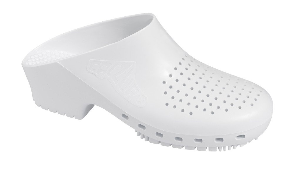 CALZURO Classic Autoclavable Clogs - Non-Slip Rubber Nursing Shoes with Upper Ventilation | Made in Italy | Eco-Friendly & Cruelty-Free | Perfect for Healthcare, Food Service, Gardening & Hospital Use