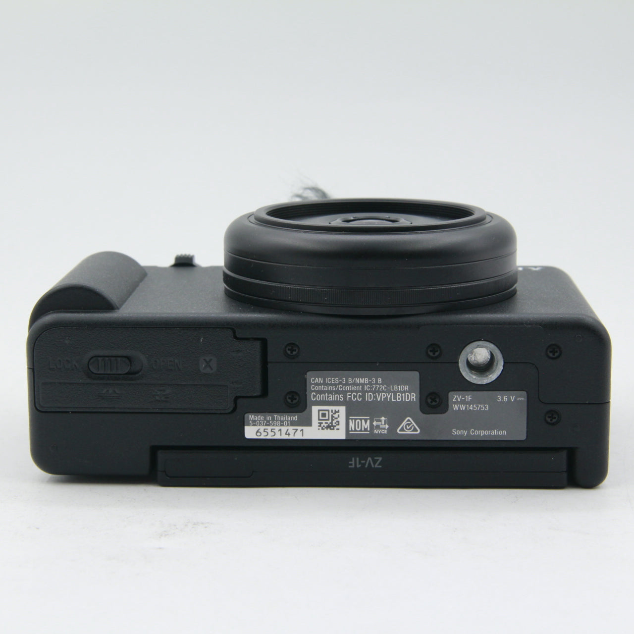 Open Box Sony ZV-1F Vlogging Camera (Black) - Perfect for YouTube, Travel & Content Creation