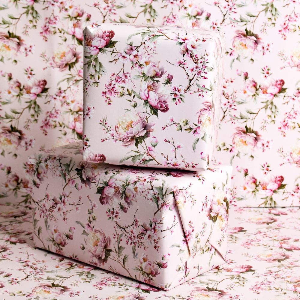 Elestren Floral Bundle Wrapping Sheets - Set of 20 or 40 - Perfect for Gift Wrapping, Bouquet Arrangements & DIY Crafts