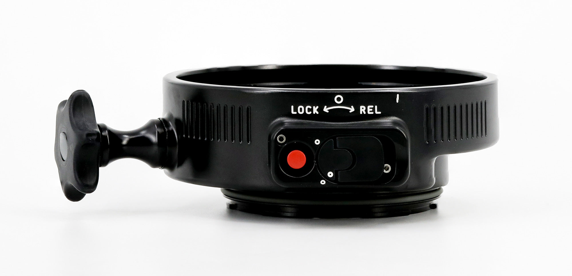 N85 to N120 41.5mm Camera Lens Port Adapter with Zoom/Focus Knob - Compatible with DSLR & Mirrorless Cameras for Underwater Photography & Videography