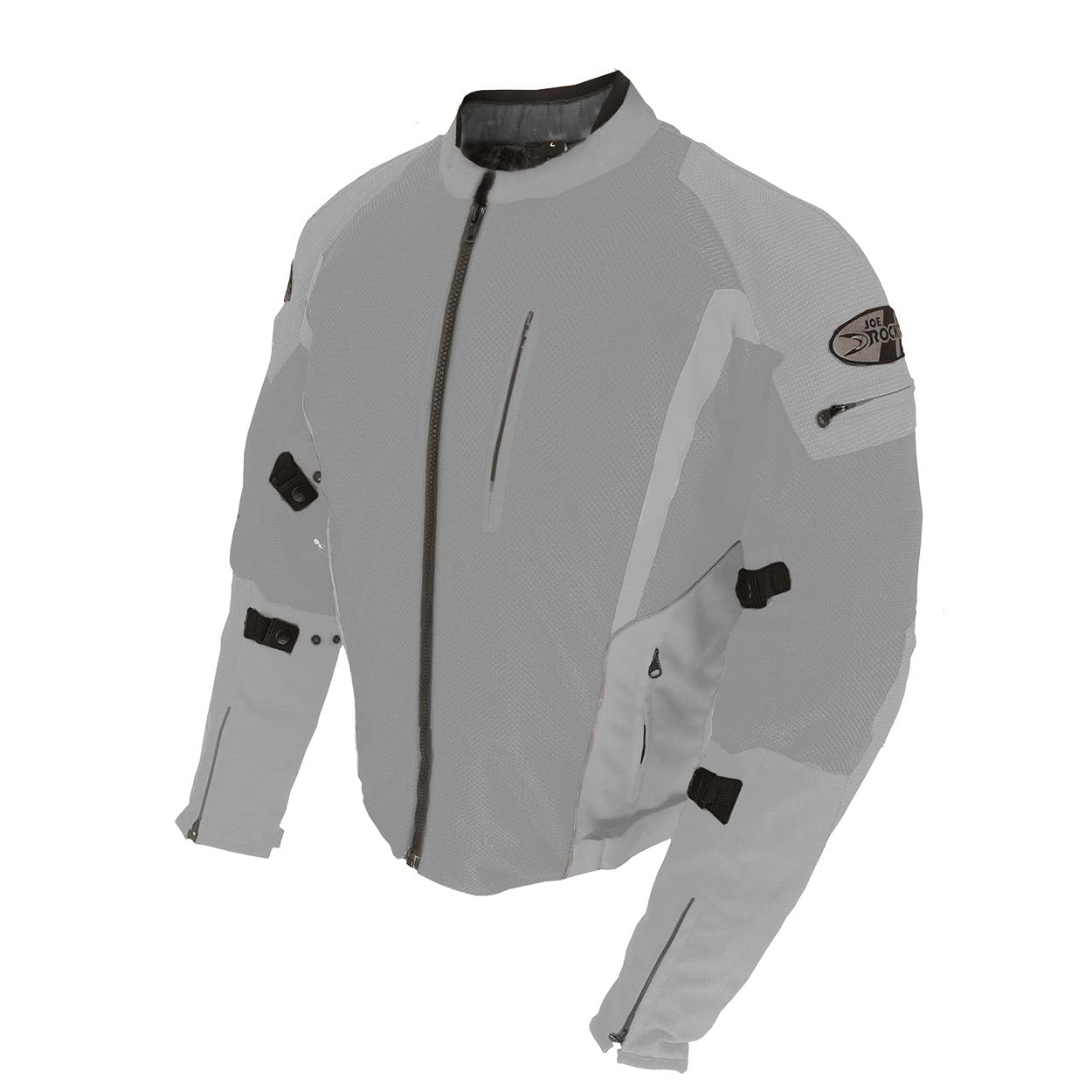 Joe Rocket Analog Men's Street Motorcycle Jacket - Grey/Grey, 2X-Large - Durable Riding Gear for Urban Commuting & Motorcycle Enthusiasts