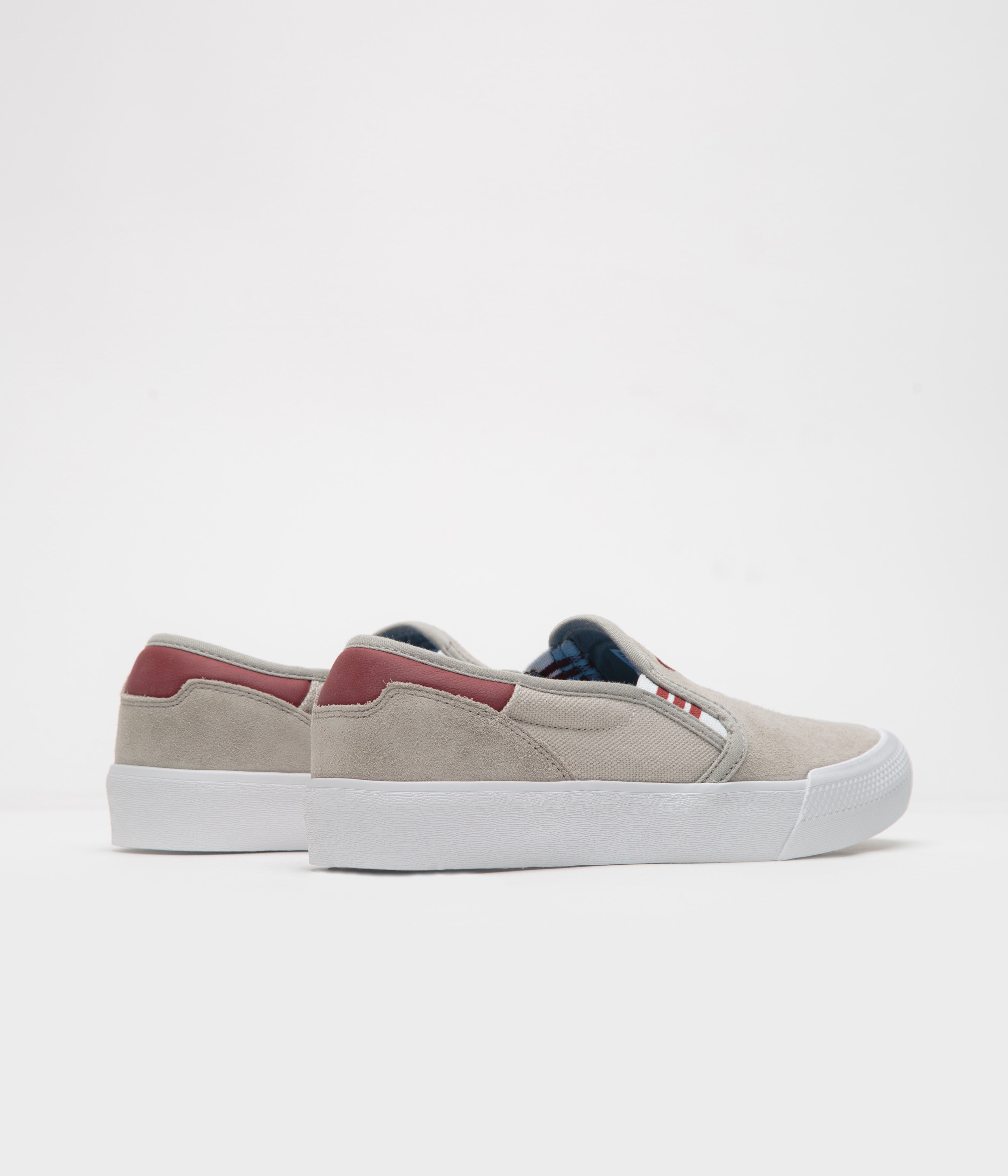 Adidas Shmooofoil Slip On Shoes - Putty Beige, Preloved Ruby & Wonder Alumina - Comfortable Casual Sneakers for Men & Women - Perfect for Walking, Running & Everyday Wear