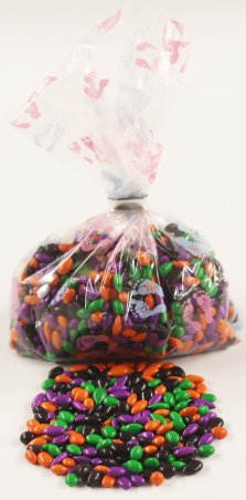 Scott's Cakes Halloween Mix Chocolate Covered Sunflower Seeds - 1 Pound Resealable Bag - Perfect for Trick or Treating, Party Favors & Holiday Snacking