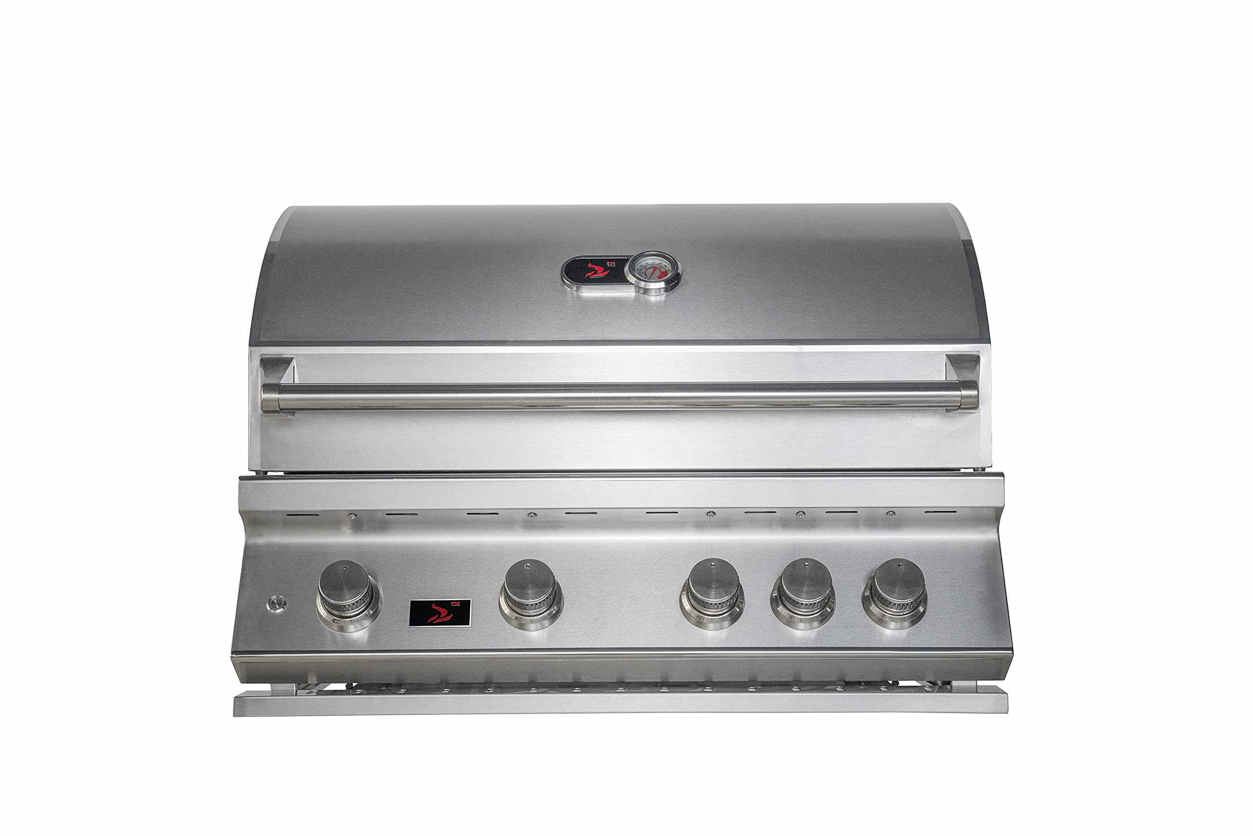 Bonfire 34-inch 4-Burner Liquid Propane Gas Grill with Infrared Burner & Rotisserie Kit - 72,000 BTU, 304 Stainless Steel, Built-in Outdoor BBQ for Bbq Island Kitchen, Perfect for Backyard Gatherings and Outdoor Cooking