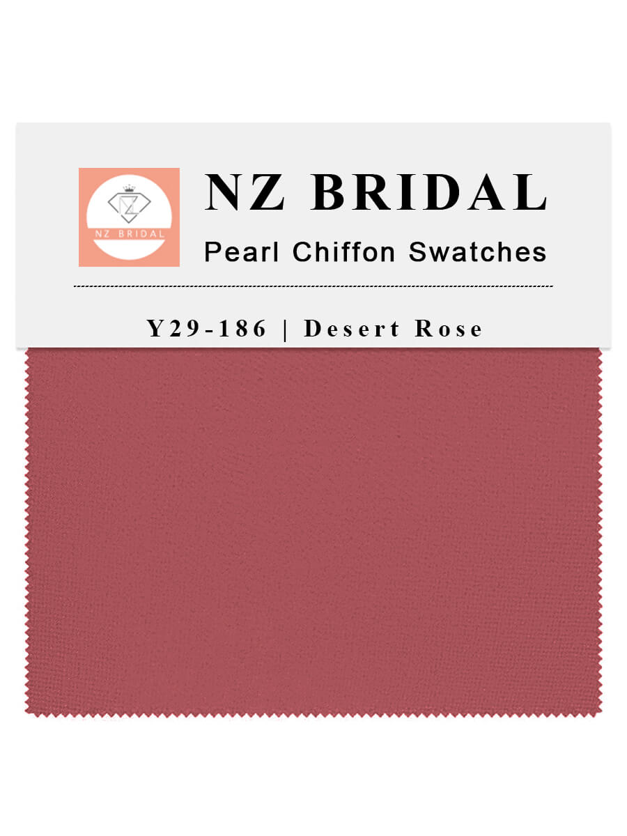 Desert Rose Chiffon Fabric Swatches - Premium Fabric Samples for Dresses, Scarves & DIY Crafts - Perfect for Fashion Designers & Sewing Projects