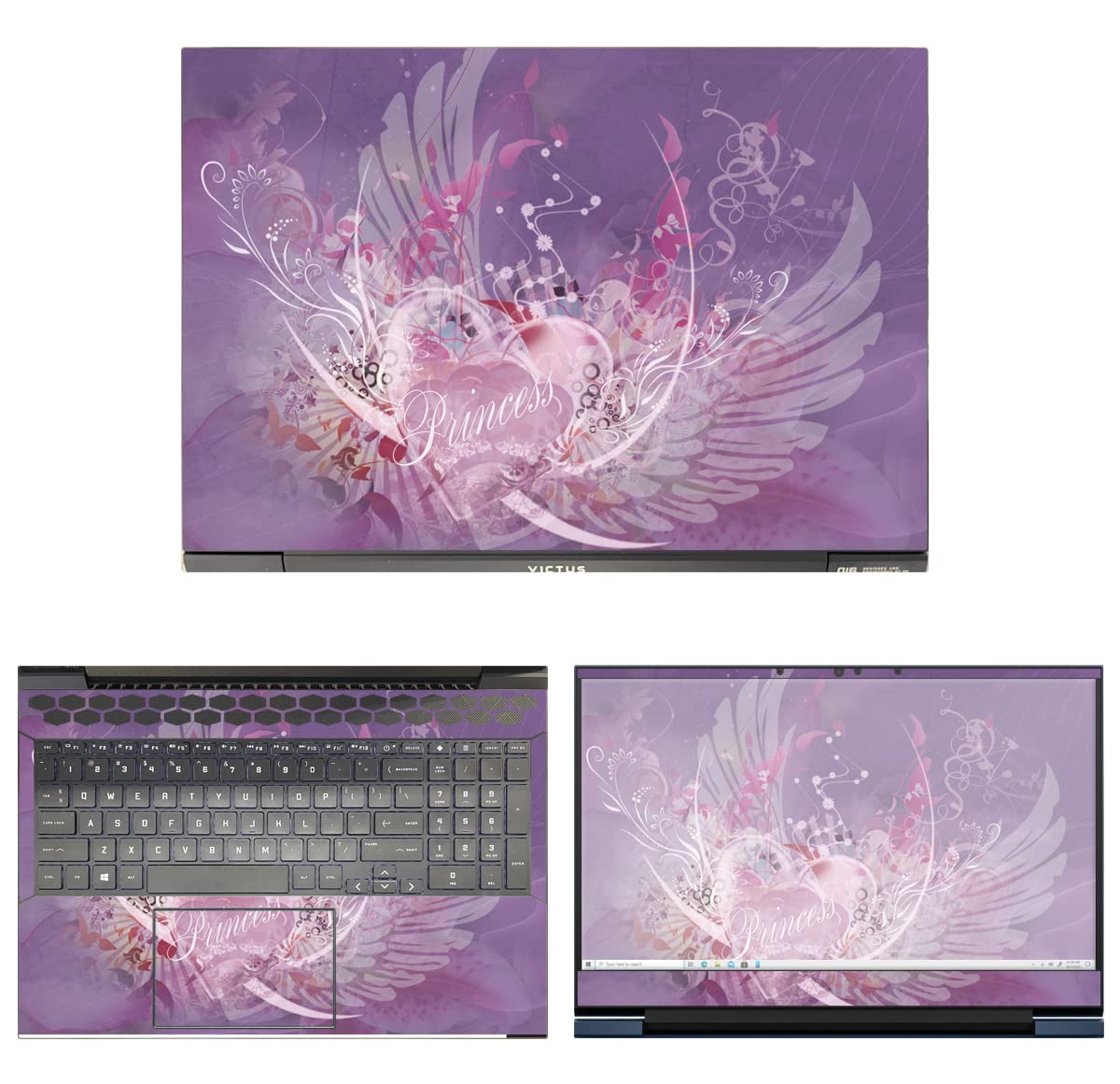 Decalrus - Protective Decal Sticker for HP Victus 16.1