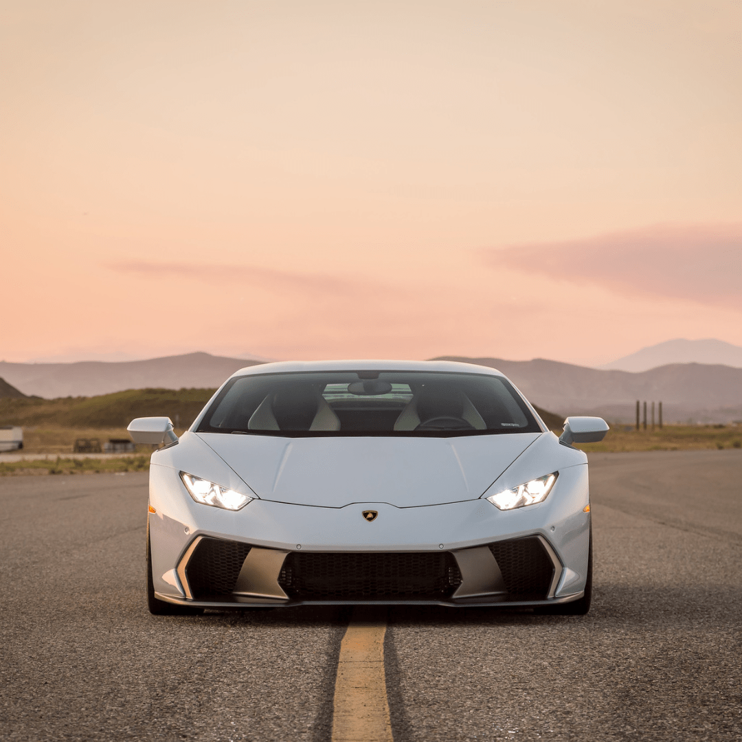 Lamborghini Huracan Novara Edition Aero Front Bumper with Front Spoiler - High-Performance Carbon Fiber Car Body Kit for Racing & Street Use