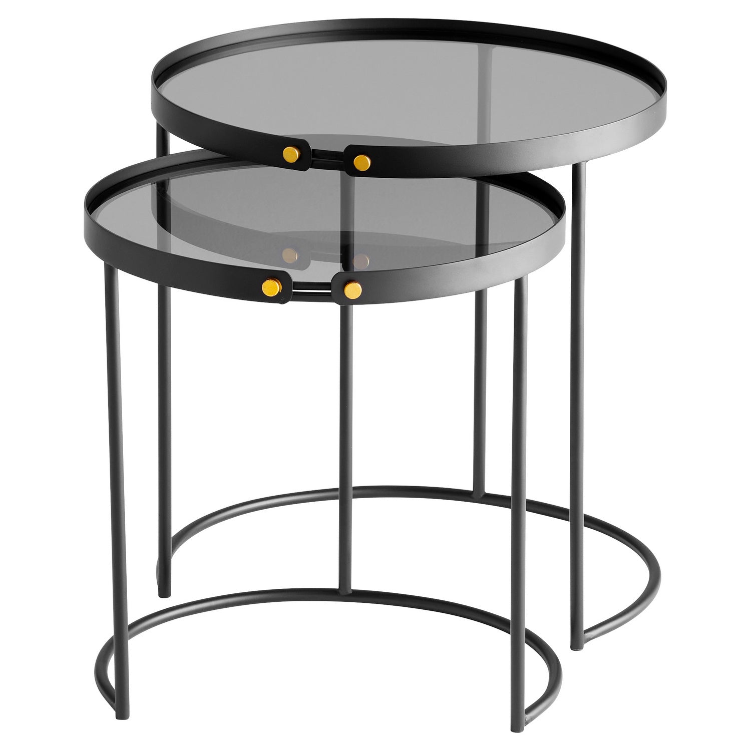 Cyan Design 11225 Flat Bow Tie Tables - Graphite Finish - Elegant Dining & Home Decor for Weddings, Parties & Events