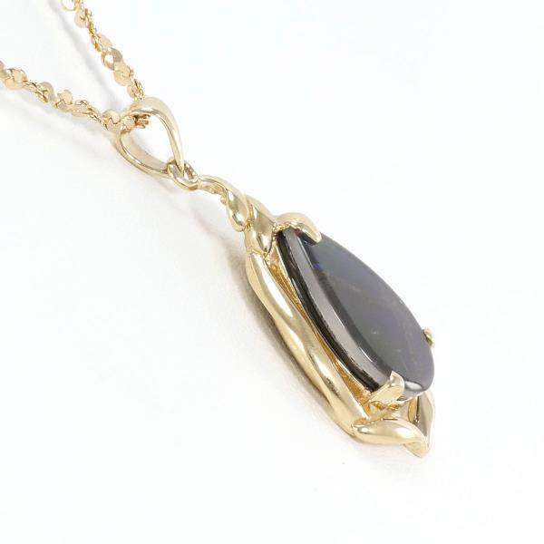 14K Yellow Gold Ammolite Necklace for Women - Elegant Gemstone Jewelry Gift for Birthday, Anniversary & Special Occasions | Perfect for Parties, Weddings & Evening Events