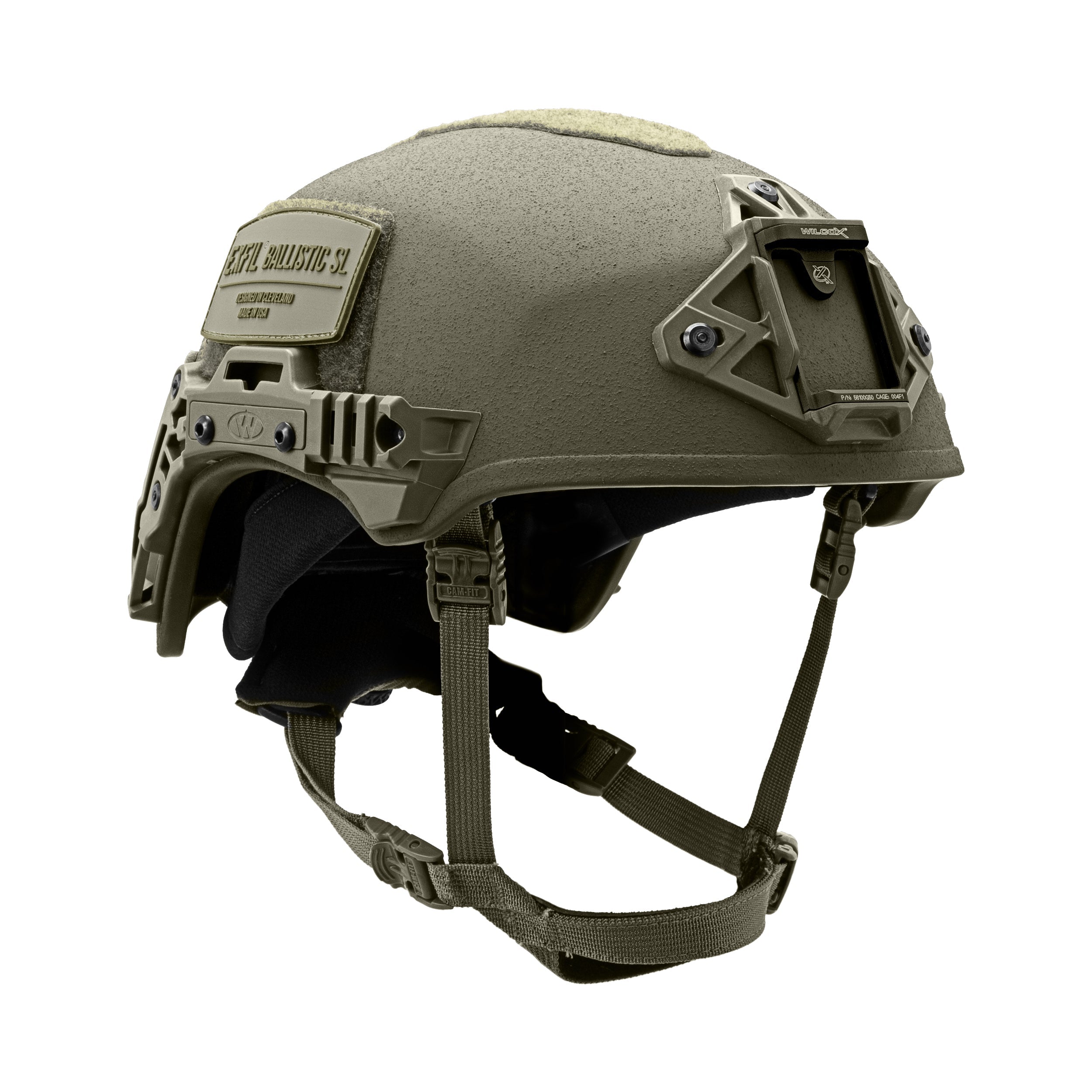 Team Wendy Exfil Ballistic Helmet - Tactical Hybrid Composite Shell with EXFIL Rail 3.0 System | Military & Law Enforcement Combat Helmet for Special Ops, SWAT & Outdoor Shooting