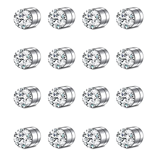 A32-fake nose stud-white