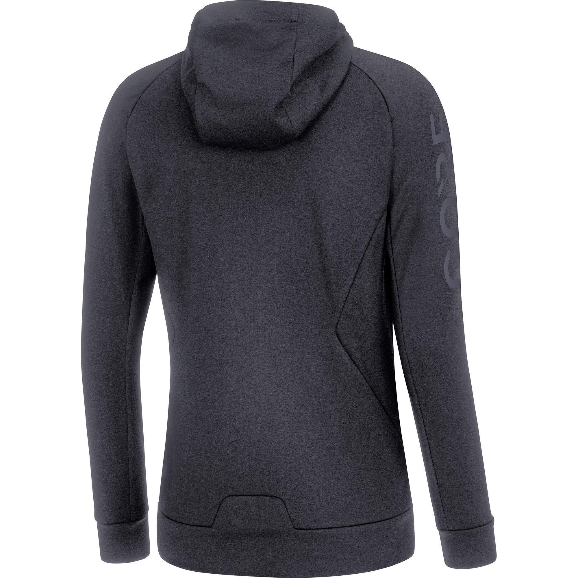 GORE WEAR M Women's Signature Hoodie - Lightweight Fleece Pullover with Zippered Pockets for Running, Hiking & Outdoor Activities