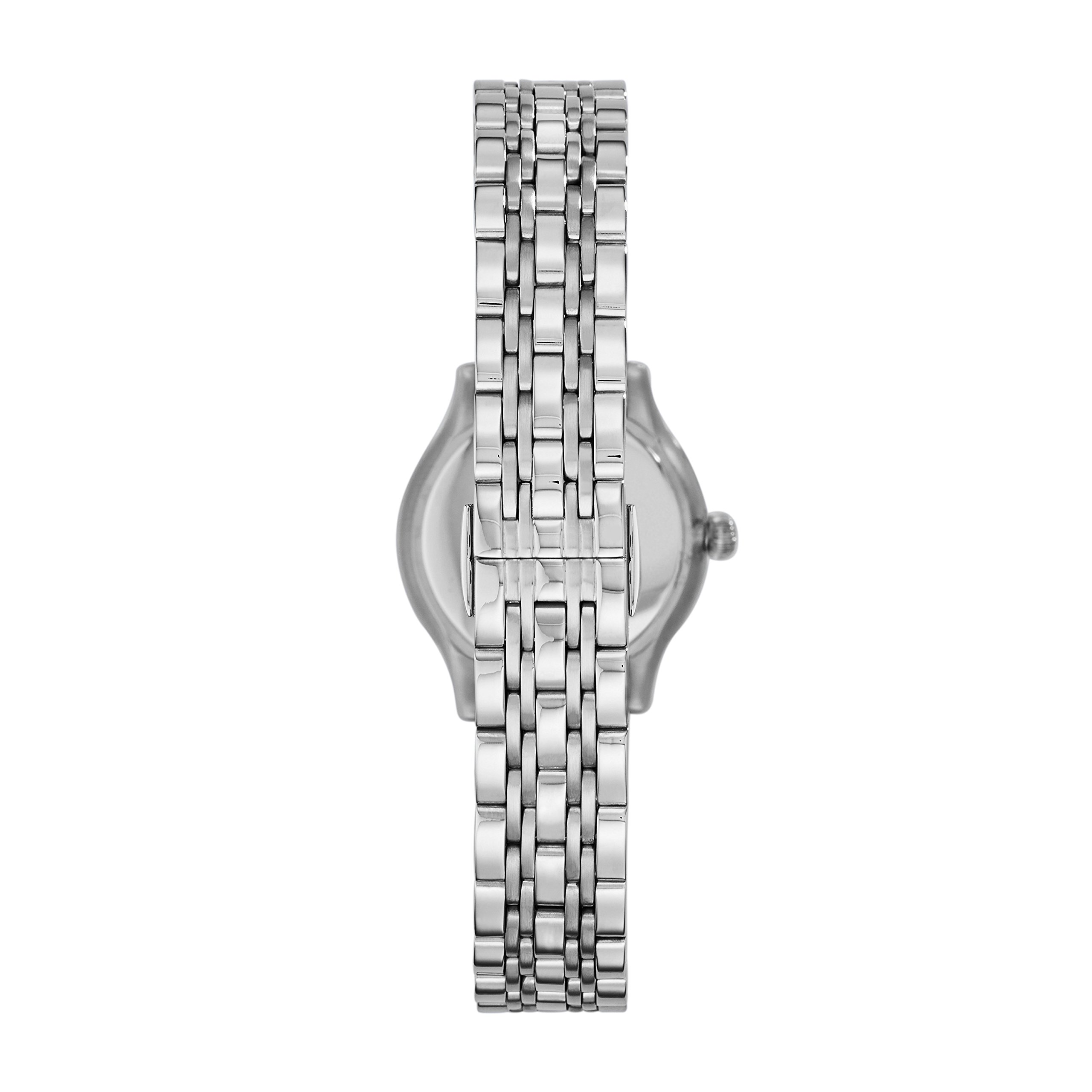 Emporio Armani Women's Three-Hand Stainless Steel Dress Watch - Elegant & Waterproof for Business, Office & Special Occasions