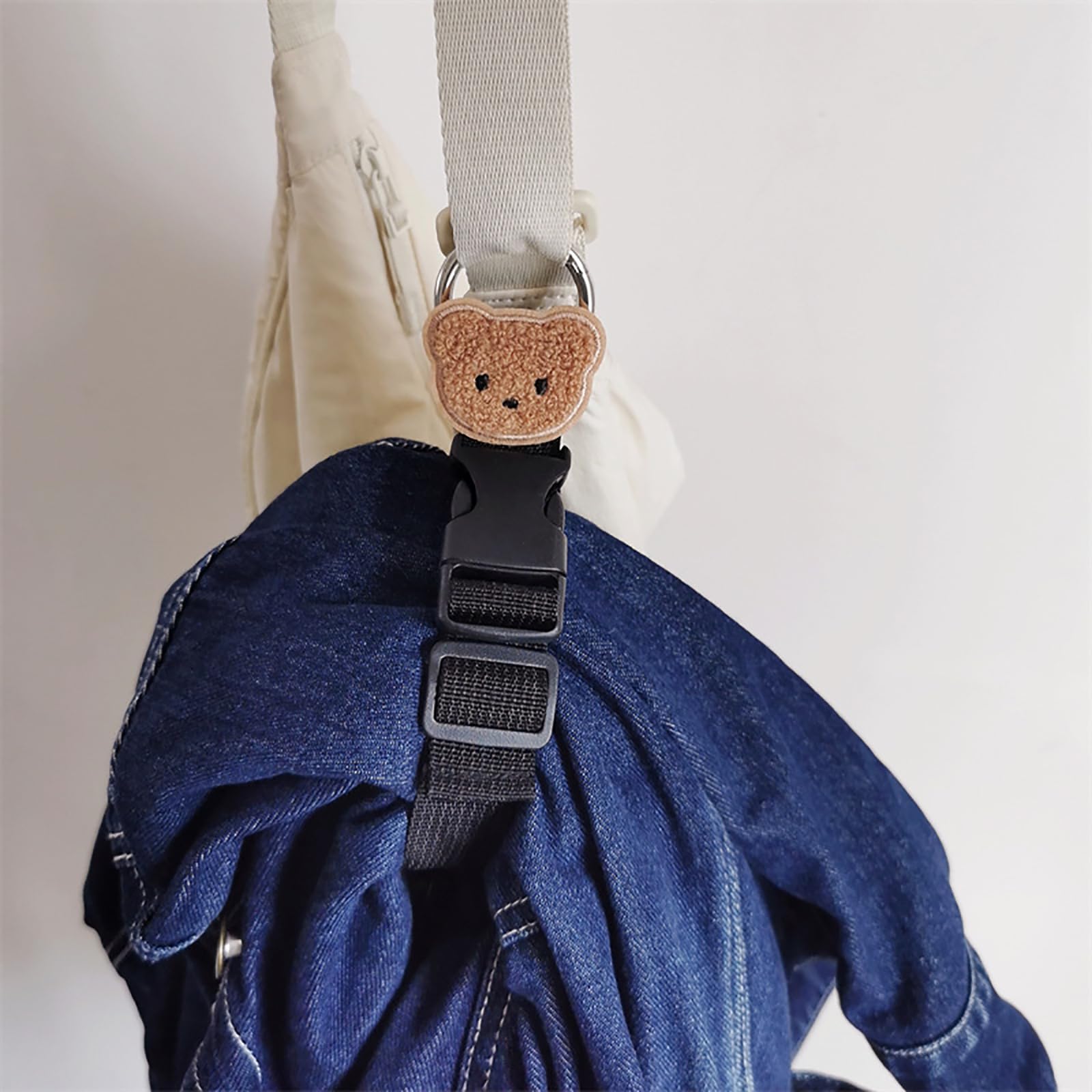 Durable Suitcase Belt with Adjustable Strap - Secure Travel Bag Hook for Luggage & Backpacks | Perfect for Airports, Train Travel & Outdoor Adventures