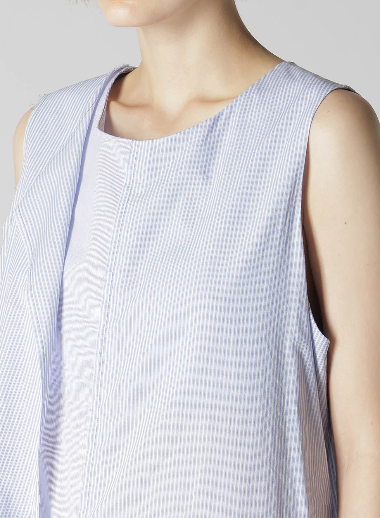 Stylish Cotton Stripe Front Drape Blouse for Women | Trendy Casual & Office Wear | Perfect for Work, Dates & Everyday Outfits