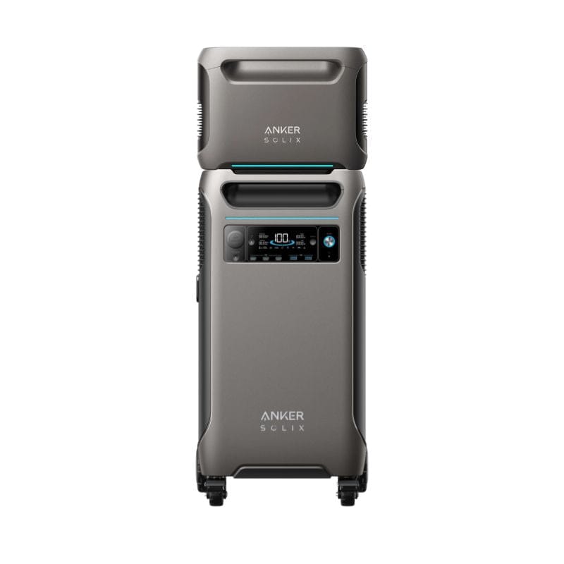 Anker F3800 Portable Power Station - 3,840Wh 6,000W Solar Generator with 1,600W Solar Input | Custom Solar Kit Bundle Options | 5-Year Warranty | Ideal for Home Backup, RV Camping & Outdoor Adventures