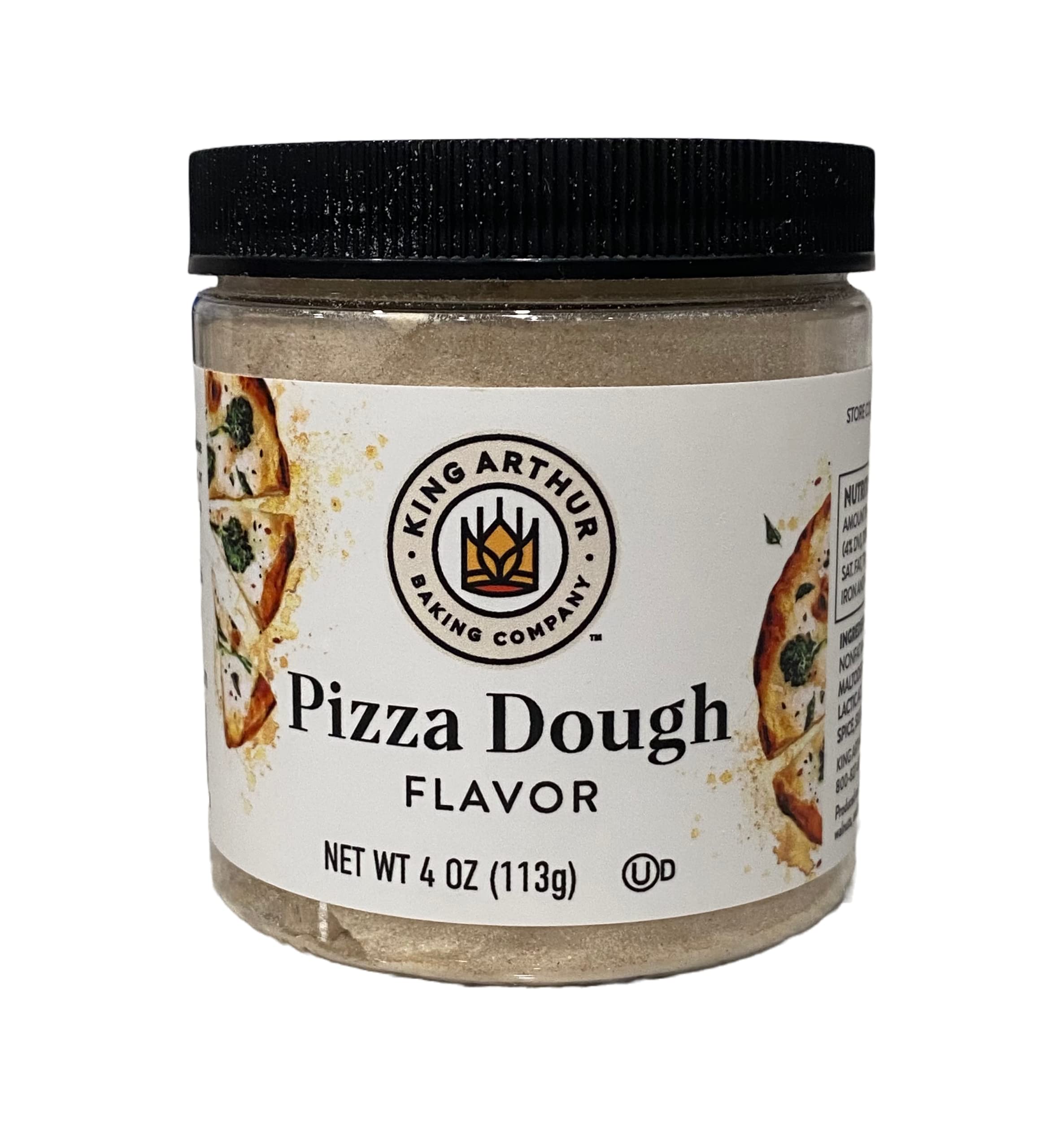 King Arthur Pizza Dough Flavor Seasoning - 4 Oz Pack for Homemade Pizza, Bread & Pasta - Perfect for Italian Cooking & Baking at Home