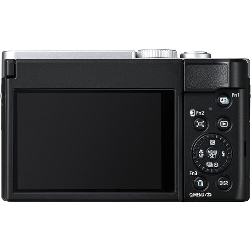 Panasonic ZS99 Digital Camera 20.3MP 4K Video 30x Zoom Travel Compact Camera (Silver) - Perfect for Travel, Vlogging & Outdoor Photography
