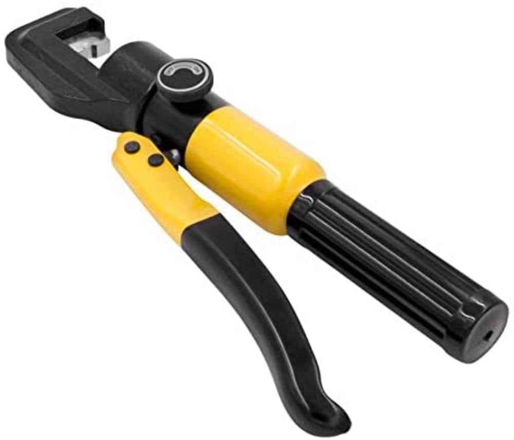 Hydraulic Lug Crimp Tool - Professional Wire Ferrules Crimper for Electrical Connections (IBLUGT) - Perfect for DIY, Automotive, and Industrial Wiring Projects