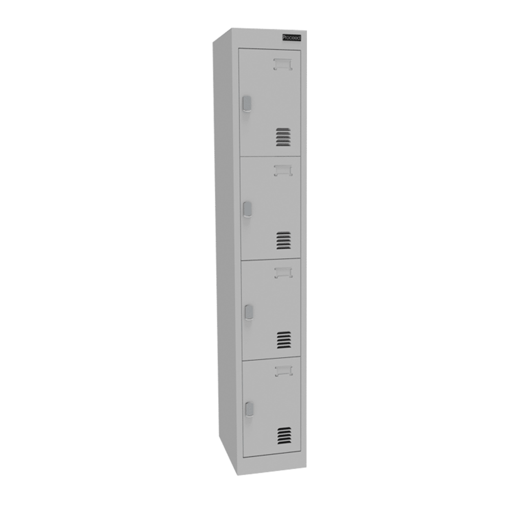 Europlan Locker - Secure Metal Storage Cabinet for Home, Office & School - Durable Steel Locker with Adjustable Shelves & Ventilation - Perfect for Gym, Warehouse & Dorm Organization