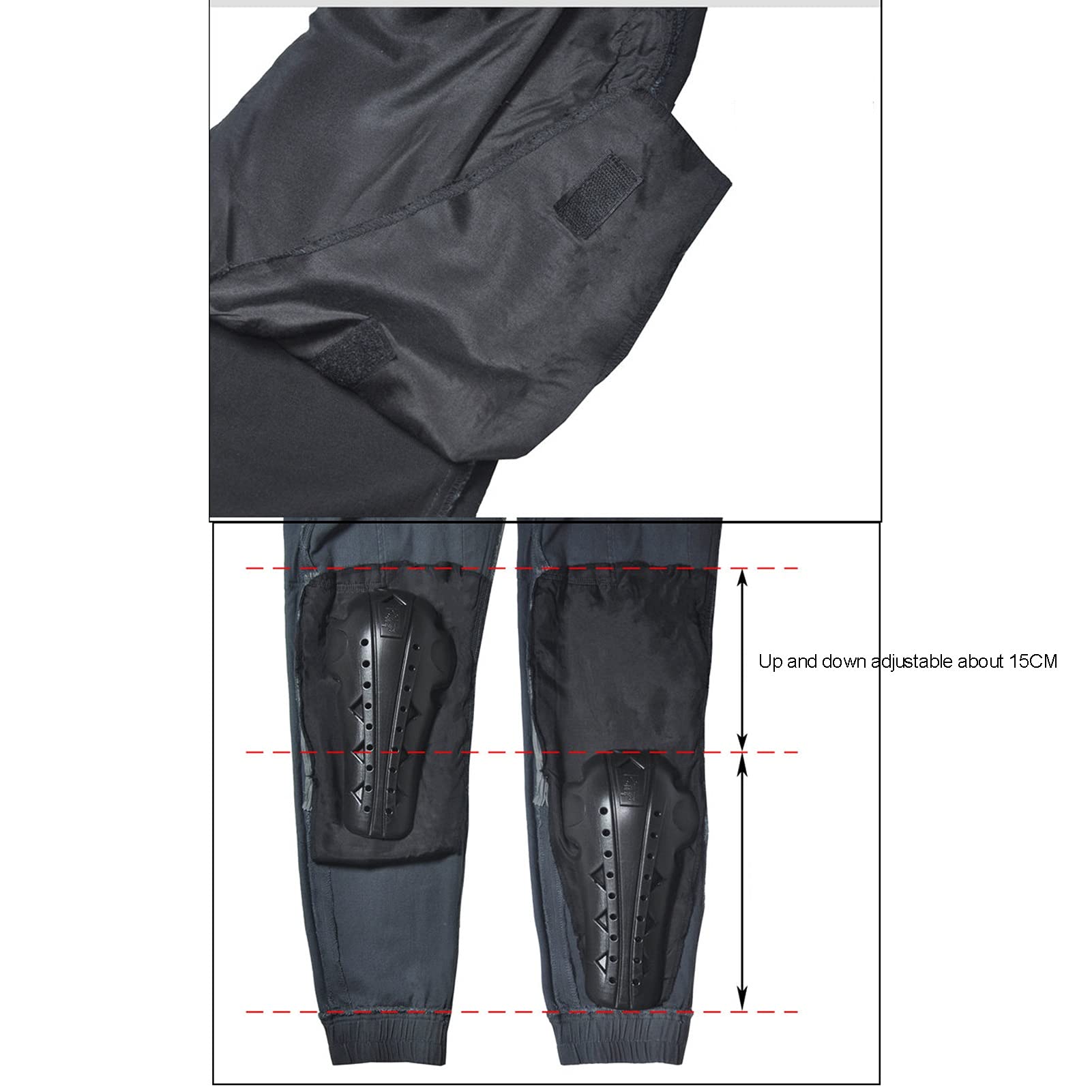Women's Motorcycle Riding Pants - Adjustable Protective Gear for All Seasons - Casual & Safe Riding