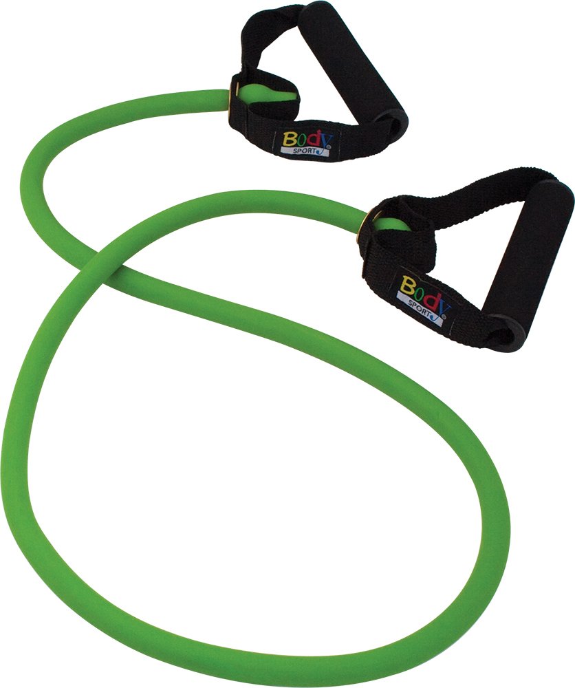 Body Sport Resistance Bands Set - Latex Exercise Tubes for Home Workout, Strength Training, Physical Therapy & Fitness - Perfect for Gym, Yoga, Pilates & Rehabilitation