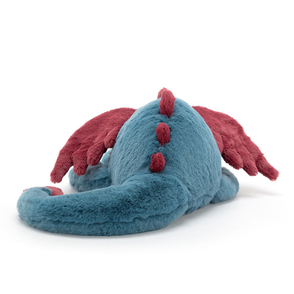 Dexter Dragon Large Stuffed Animal Plush Toy - Soft & Cuddly Dragon Plushie for Kids, Perfect for Gifts, Bedtime Snuggles & Nursery Decor