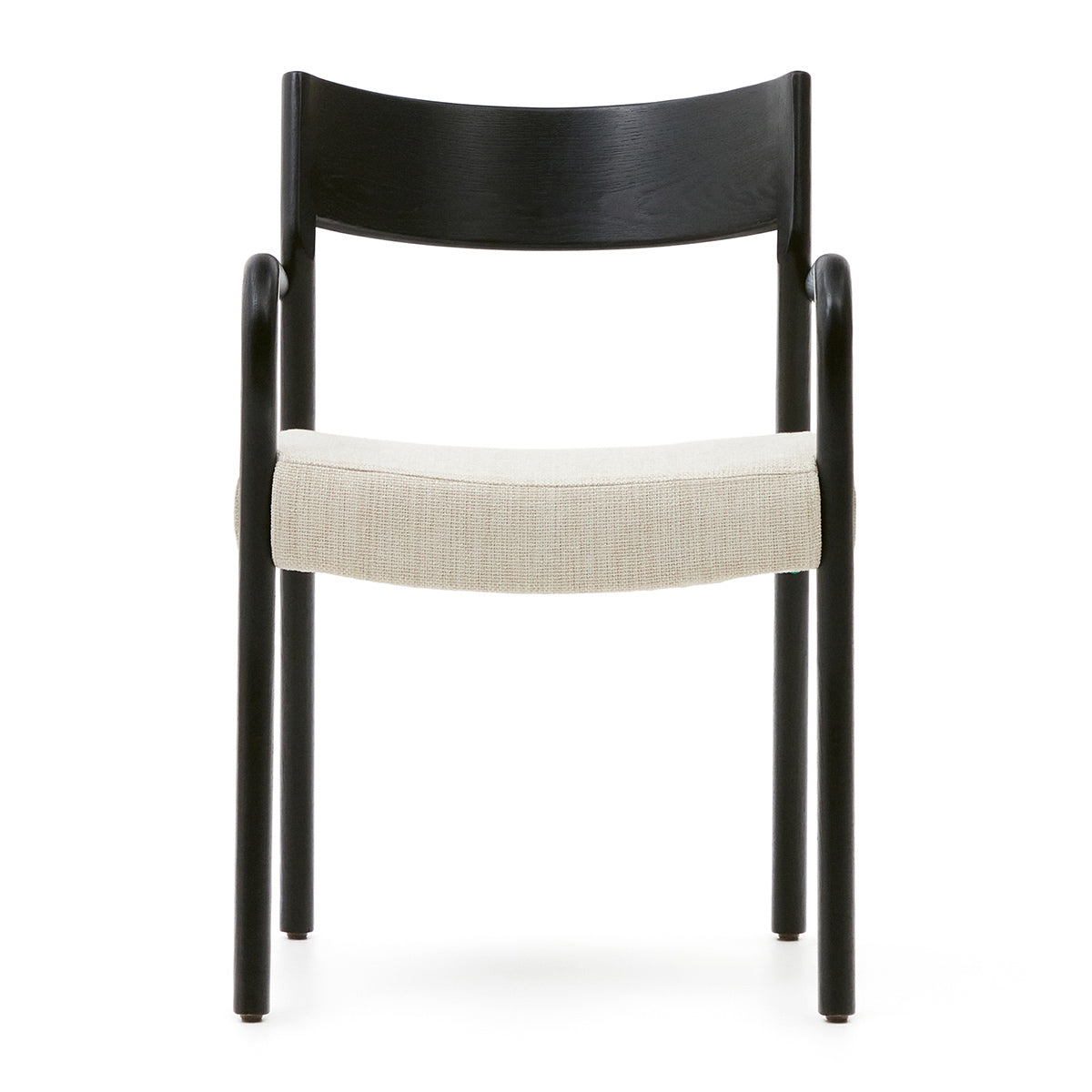 Falconera Modern Dining Chair - Sturdy Wooden Kitchen Chair with Upholstered Seat - Perfect for Dining Room, Kitchen, and Home Decor