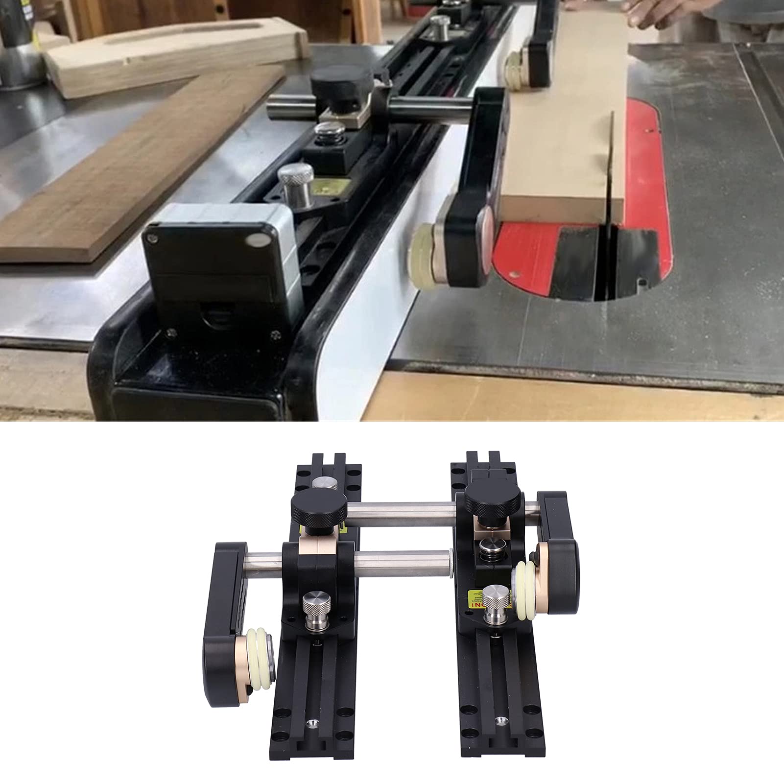 DIY Table Saw - High Strength Aluminum Alloy Woodworking Tool with Backing Plate | Perfect for Home Workshops, Wood Crafting & DIY Projects