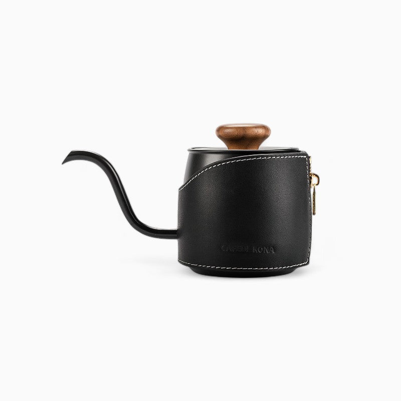 Mini Handleless Coffee Pot - Portable Pour Over Coffee Maker for Home, Office & Travel - Perfect for Drip Brewing, French Press & Cold Brew Coffee