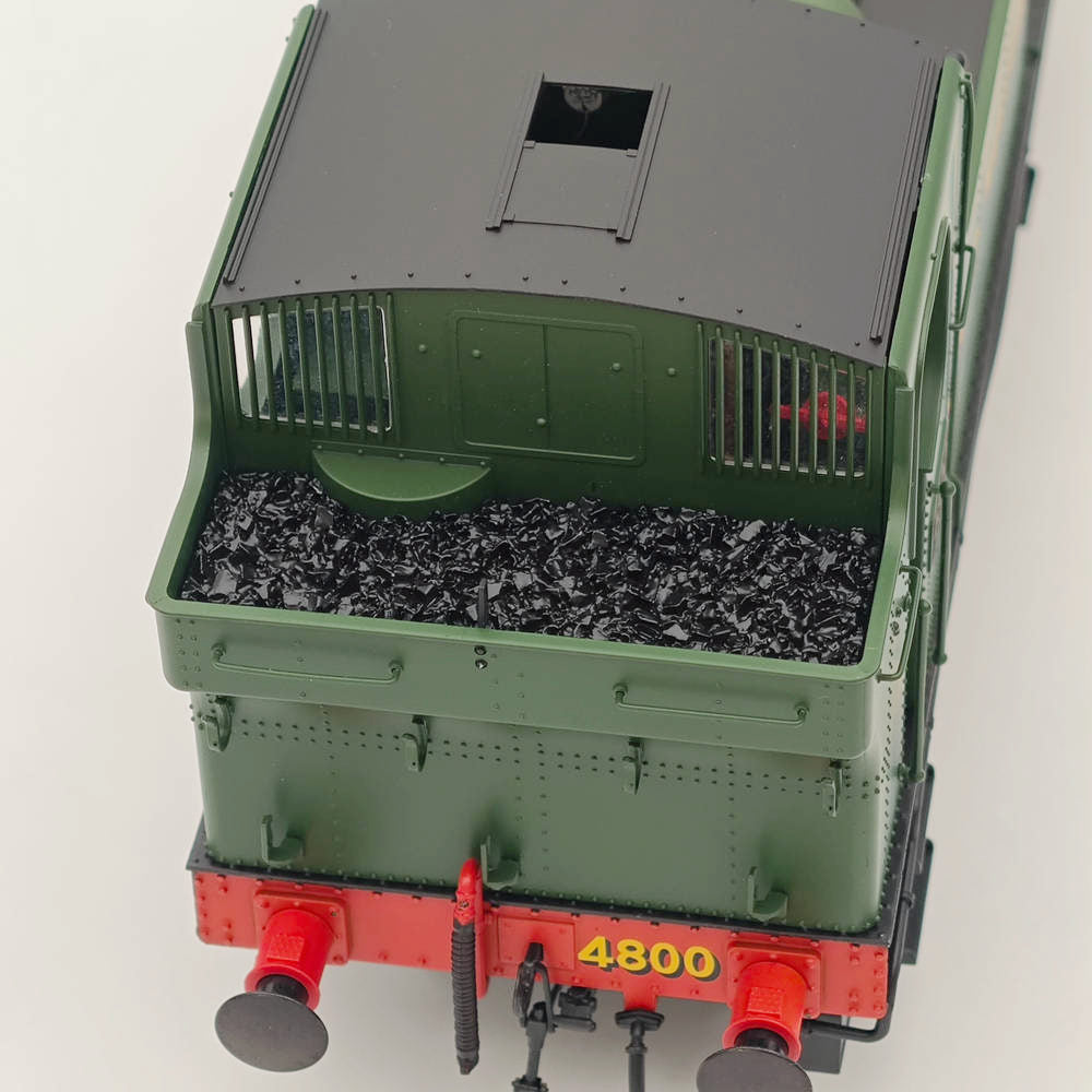 Dapol 7s 006 001 O Gauge 48xx Class GWR Great Western Green 4800 21DCC Model Train - Perfect for Railway Enthusiasts & Collectors, Ideal for Home Layouts & Displays