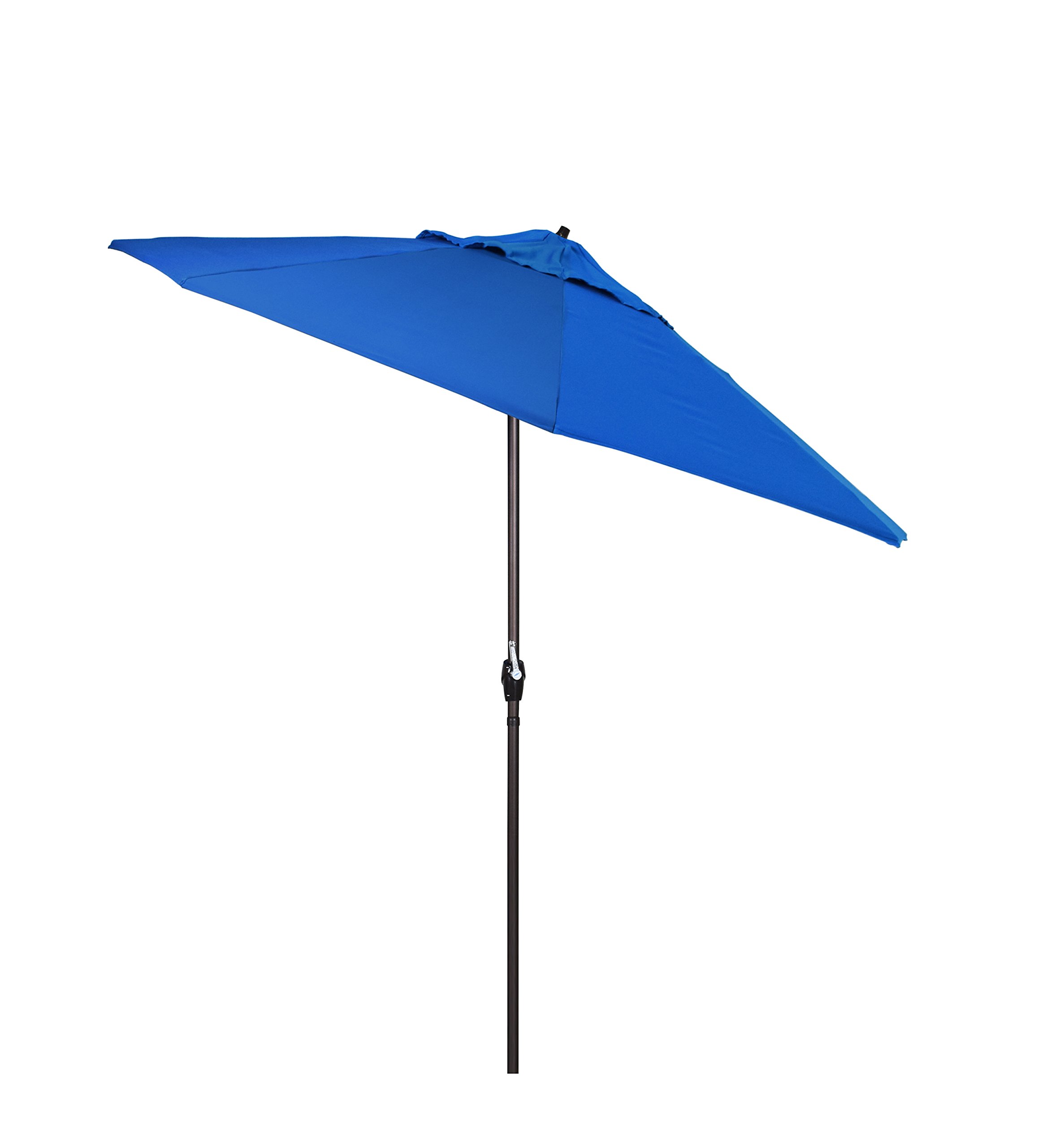 9' Aluminum Patio Umbrella with Crank & Tilt - Bronze Pole - Outdoor Use