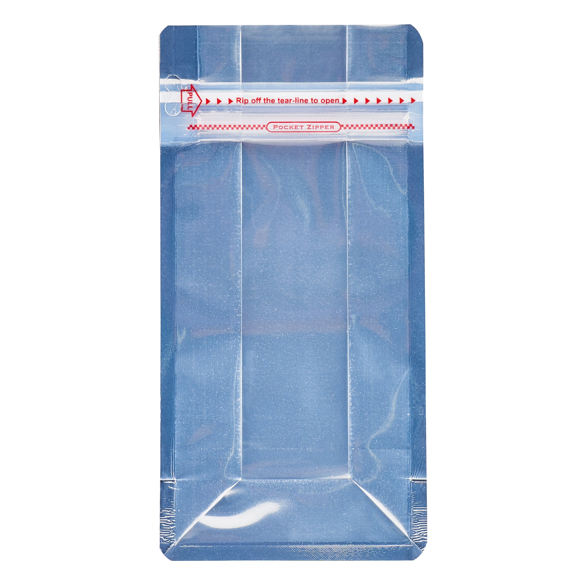 Red Plastic Small Snack Bags with Double Seal & Rip Lock - 8x4x2.5 Inches, Heat Sealable, 100 Count Box - Perfect for Food Storage, Meal Prep, and Travel Snacks