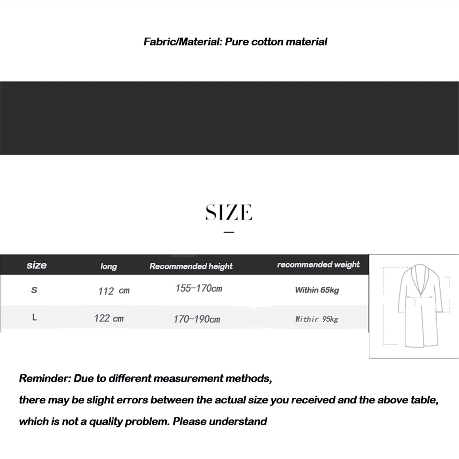 Women's 100% Cotton Terry Cloth Bathrobe - Soft Waffle Full Length Robe with Belt, Hotel Style Spa Nightgown (White, Size L) - Perfect for Relaxing at Home, After Shower & Luxury Hotel Experience
