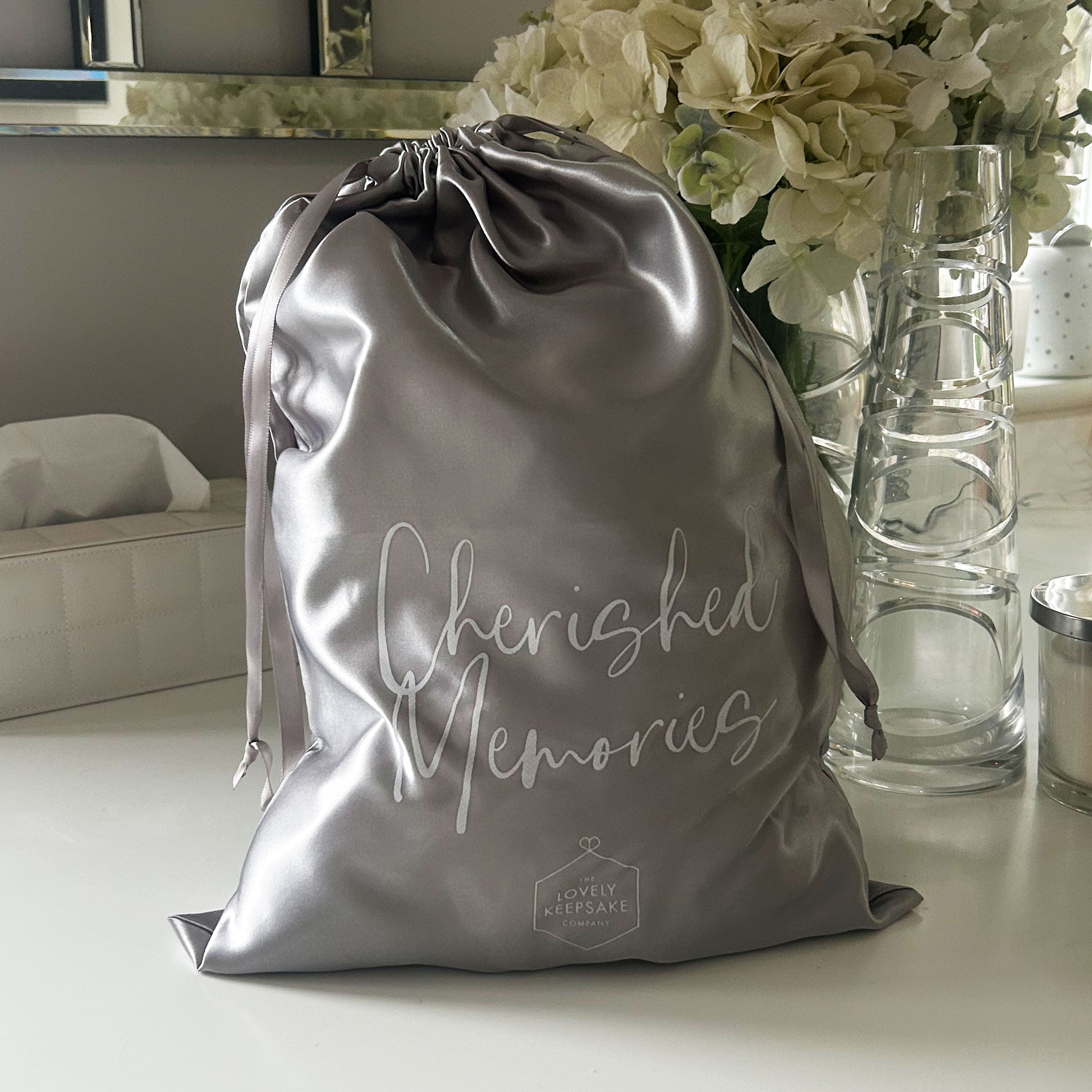 Personalized Grey Voice Recording Keepsake Bunny - Record & Preserve Special Messages for Baby's First Words, Birthday Wishes & Family Memories (Perfect Baby Shower Gift & Nursery Decor)