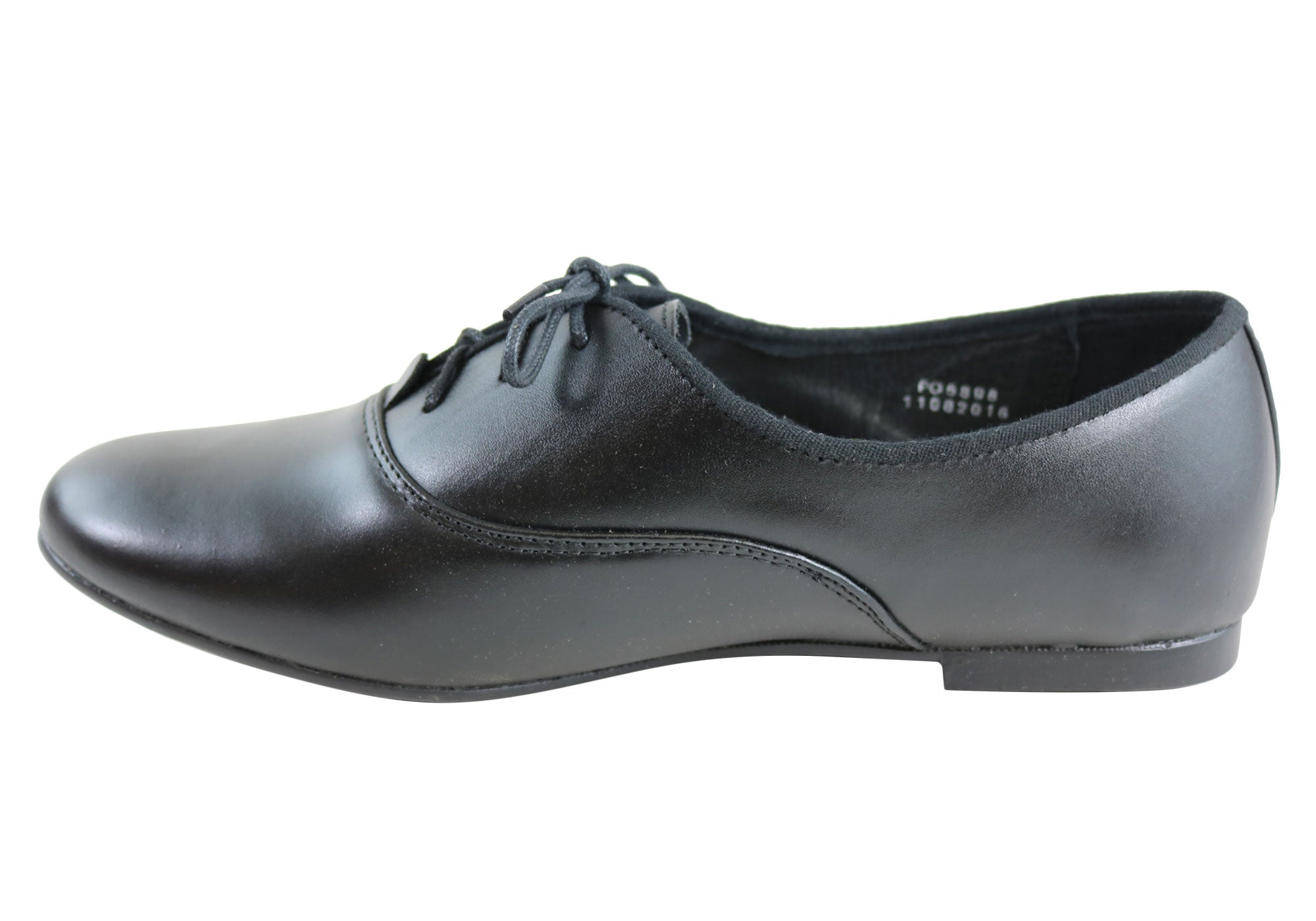 Roc Fanfare Senior Women's & Older Girls' Leather School Shoes - Comfortable & Stylish for Class, Work & Daily Wear