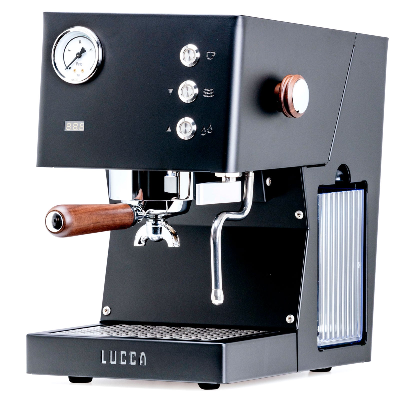 LUCCA Tempo Espresso Machine - Professional Home Barista Coffee Maker with PID Temperature Control | Perfect for Kitchen, Office & Coffee Shop Use