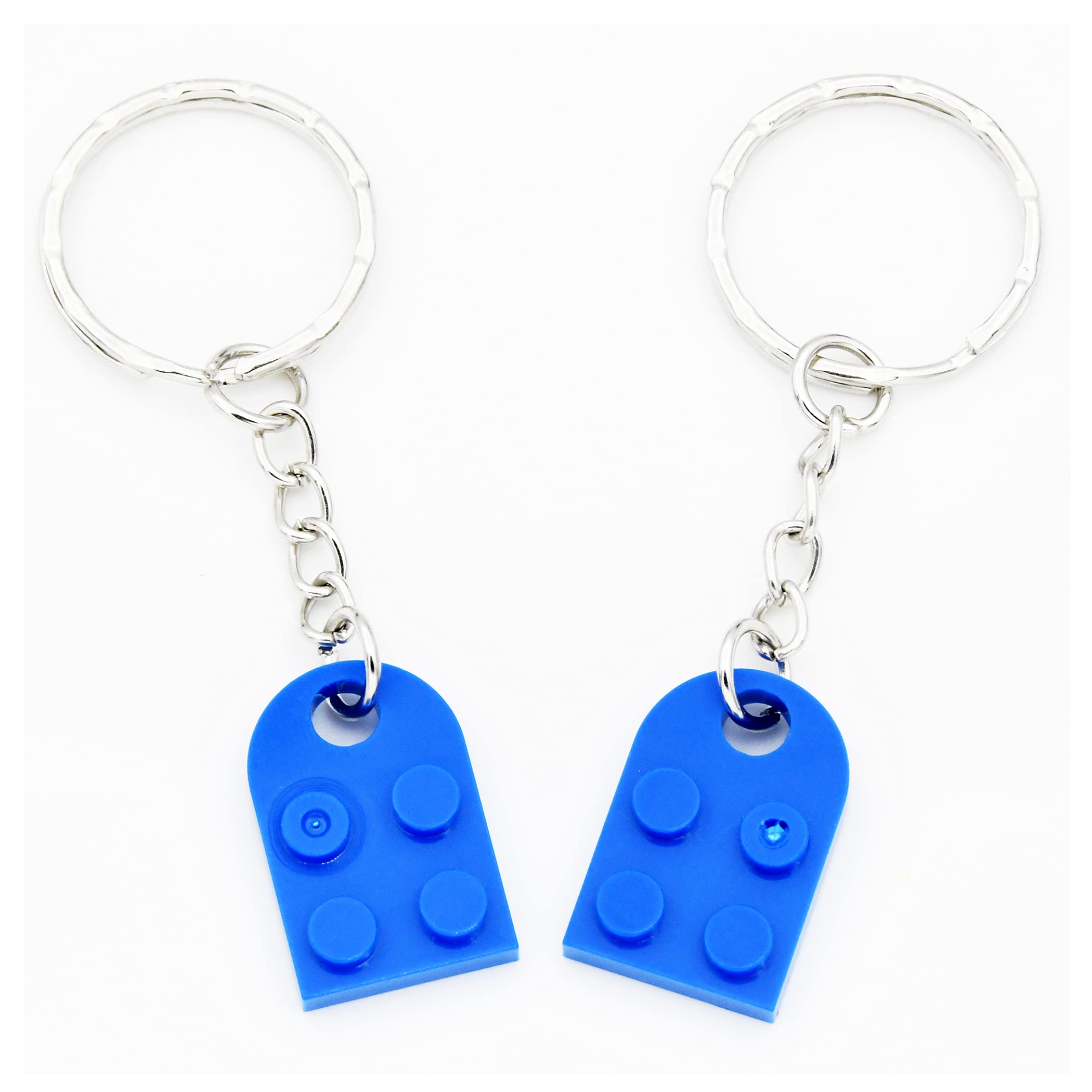 Best Friendship Keychain Set - Heart Key Rings for Couples & BFFs - 6 Color Options - Perfect Birthday Gift for Men & Women - Ideal for Anniversaries, Valentine's Day & Everyday Carry