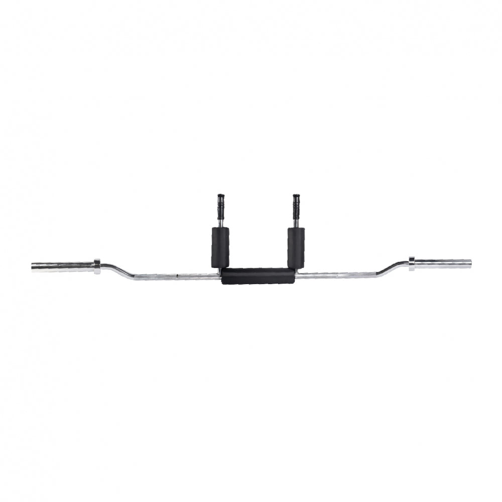 VO3 Safety Squat Bar - Heavy Duty Weight Lifting Barbell for Powerlifting & Strength Training - Perfect for Home Gym & CrossFit Workouts