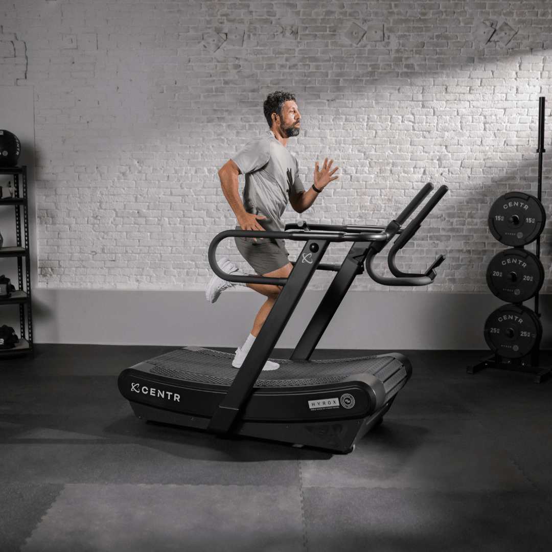 CENTR X HYROX Performance Treadmill for Home Gym - Professional Grade Running Machine for Cardio & HIIT Workouts - Perfect for CrossFit, HYROX Training & Home Fitness