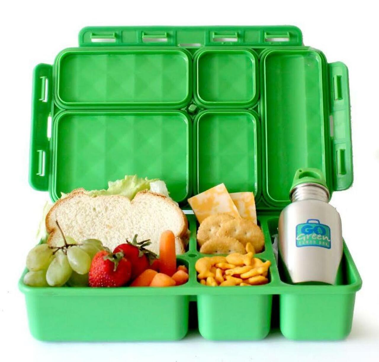 Eco-Friendly Large Insulated Lunch Box with Leak-Proof Water Bottle Set - Perfect for School, Work, Picnics & Outdoor Activities
