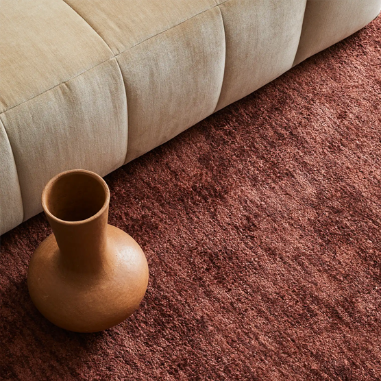Almonte Clay Floor Rug 200cm x 300cm - Soft Non-Slip Area Rug for Living Room, Bedroom & Home Decor